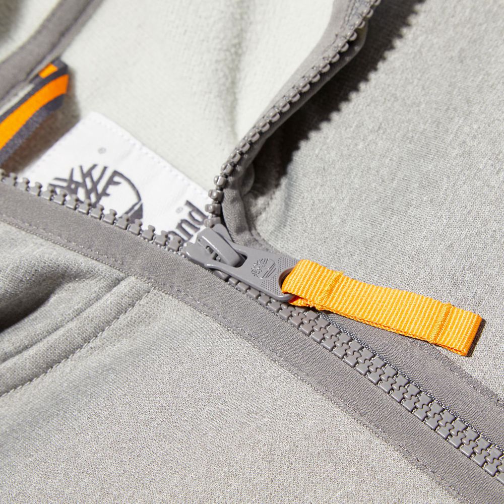 Jaqueta Masculino - Timberland Belknap Mountain Fleece Hoodie - XDLKR8613 - Cinzentas